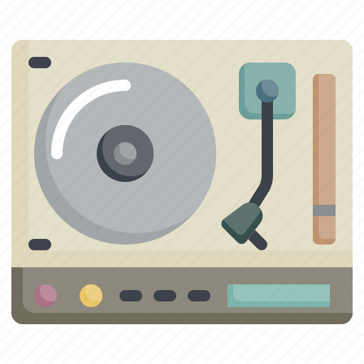 Music, record, turntable, lp, vinyl, player icon - Download on Iconfinder