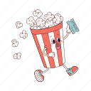 retro, popcorn, rushes, movies, film, food, corn, movie, cinema