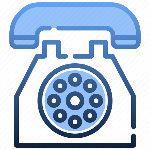 Telephone, phone, call, communications, technology icon - Download on Iconfinder