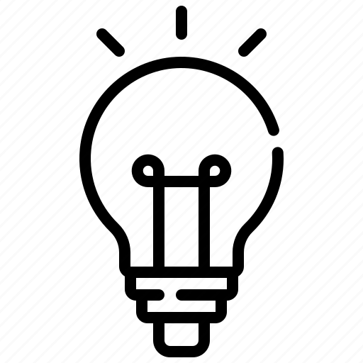 Light, bullb, invention, conclusion, miscellaneous, illumination icon - Download on Iconfinder
