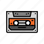 cassette, tape, retro, music, vintage, style 