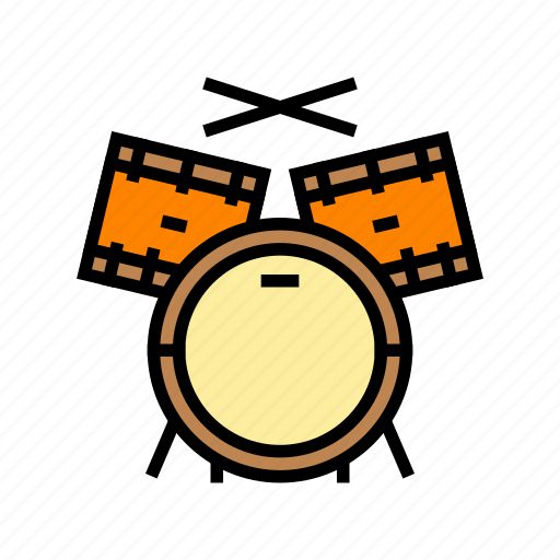 Drum, retro, music, vintage, style, cassette icon - Download on Iconfinder