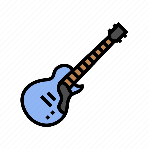 Electric, guitar, retro, music, vintage, style icon - Download on Iconfinder