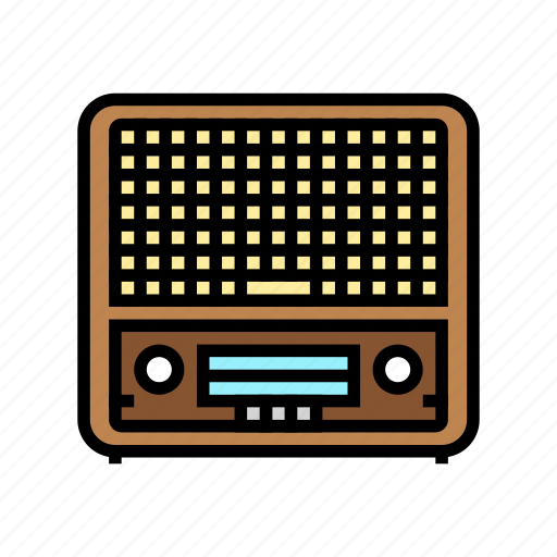 Retro, radio, music, vintage, style, cassette icon - Download on Iconfinder