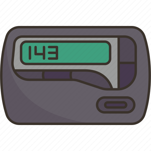 Pager, message, communication, beeper, vintage icon - Download on Iconfinder