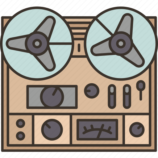 Reel, movie, audio, analog, stereo icon - Download on Iconfinder