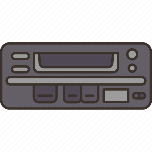 Vhs, player, video, recorder, analog icon - Download on Iconfinder