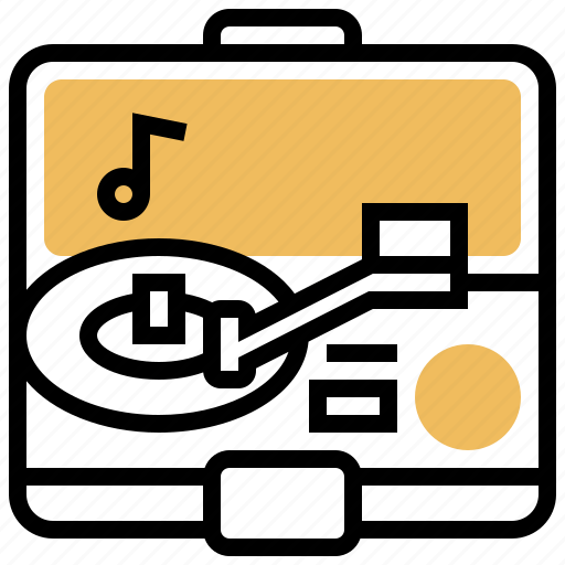 Music, player, record, vintage, vinyl icon - Download on Iconfinder
