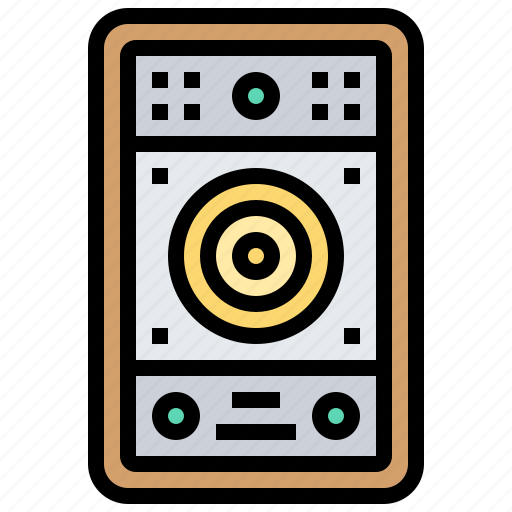 Audio, music, sound, speaker, stereo icon - Download on Iconfinder