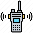 communication, radio, talkie, transmitter, walkie