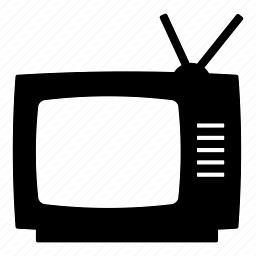 Old tv, retro, retro tv, television, tv, vintage, vintage tv icon - Download on Iconfinder