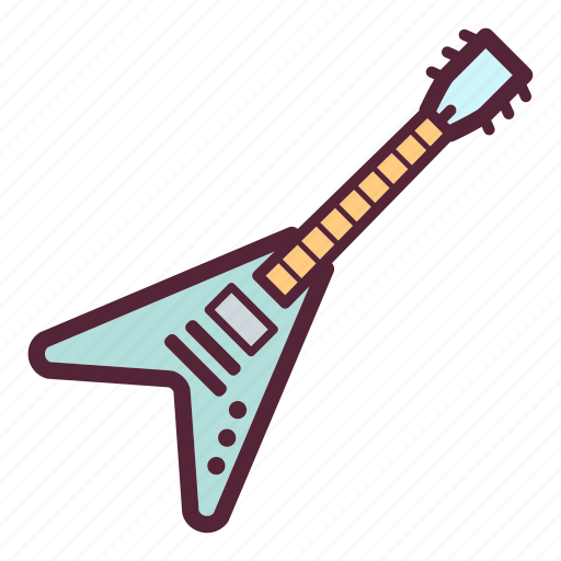 Audio, electric guitar, guitar, instrument, music, musical instrument, sound icon - Download on Iconfinder