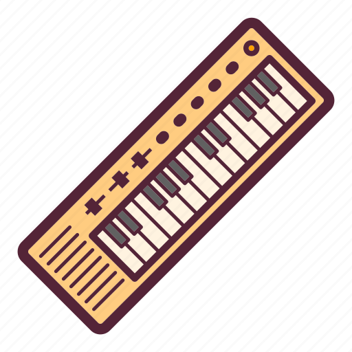 Equipment, instrument, keyboard, music, piano, sound, synthesizer icon - Download on Iconfinder