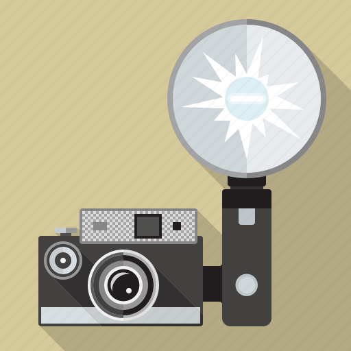 Camera, compact camera, equipment, flash, retro, technology, vintage icon - Download on Iconfinder