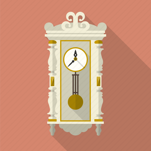 Equipment, pendulum, regulator, retro, time, vintage, wall clock icon - Download on Iconfinder