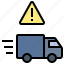 transport, logistic, notification, cargo, delivery failure 