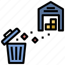 disposal, scrap, warehouse, trash, cleaning