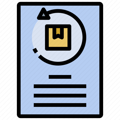 Policy, restriction, return, requirement, reverse logistic icon - Download on Iconfinder