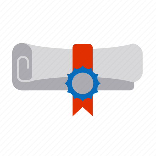 Achievement, award, certificate, certification, diploma, graduation, education icon - Download on Iconfinder