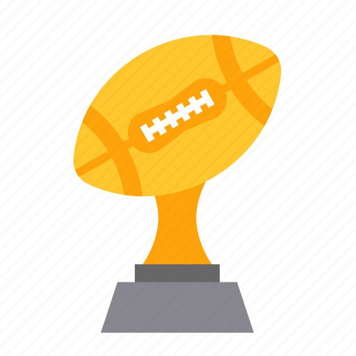 American football, award, cup, rugby, trophy, win, winner icon - Download on Iconfinder