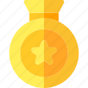 award, badge, first, medal, reward, trophy, winner