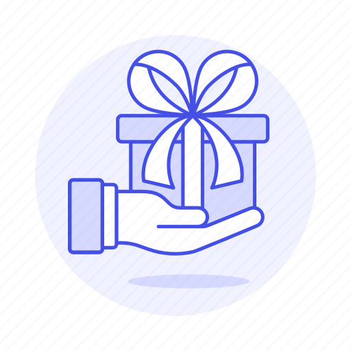 Box, gift, give, hand, rewards, share, sharing icon - Download on Iconfinder
