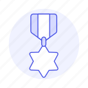 badge, gold, medal, point, rewards, star