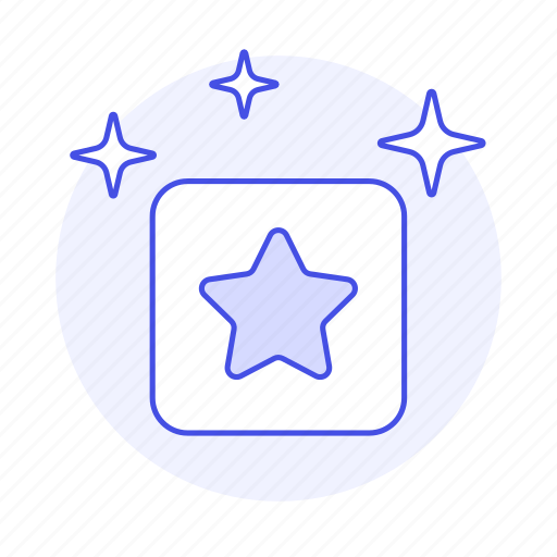 Badge, coin, gold, medal, rewards, sparkle, square icon - Download on Iconfinder