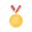achievement, award, medal, prize 