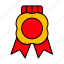badge, label, award, sale, ribbon, sticker, star shape, emblem, achievement 