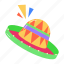 mexican cap, sombrero hat, festival cap, mexican hat, sombrero cap 