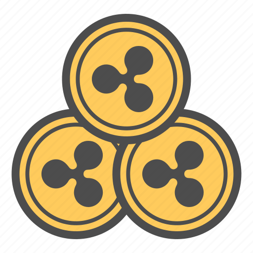 Cash, coin, coins, cryptocurrency, ripple icon - Download on Iconfinder