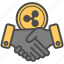 agreement, contract, cryptocurrency, deal, ripple 