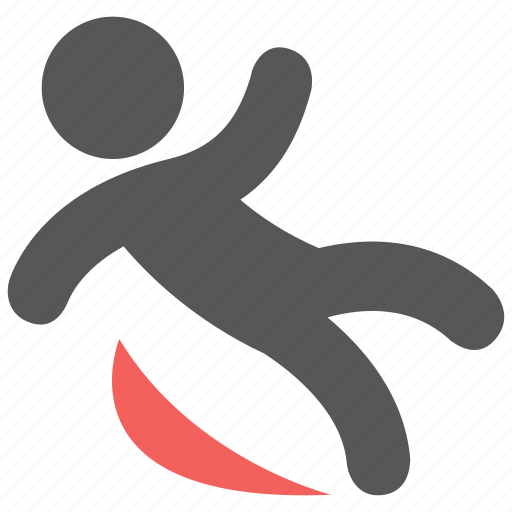 Accident, slip, fall icon - Download on Iconfinder