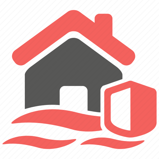 Flood, insurance, property icon - Download on Iconfinder