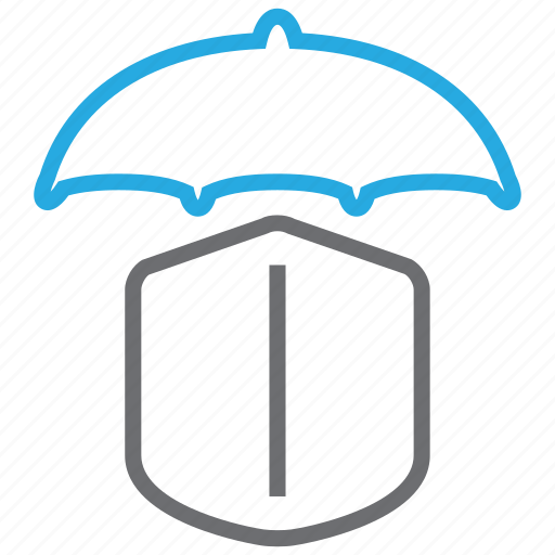Insurance, umbrella, shield icon - Download on Iconfinder