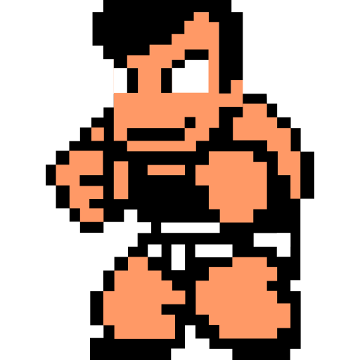 3, 8bit, game, character, fight icon - Free download