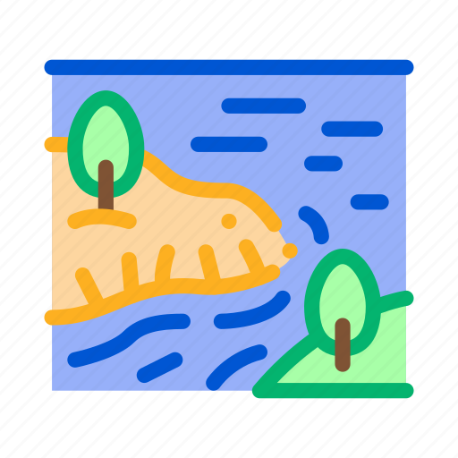 Among, bridge, city, forest, mountain, mountains, river icon - Download on Iconfinder