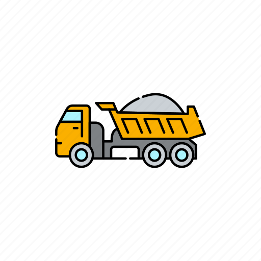 Transport, bulk, truck icon - Download on Iconfinder