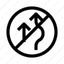 no, overtaking