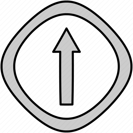 Arrow, go, straight, way icon - Download on Iconfinder