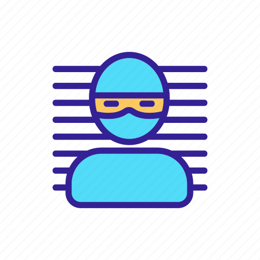 Burglar, criminal, gangster, man, robber, theft, thief icon - Download on Iconfinder