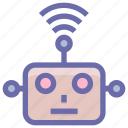 auto, cyborg, device, face, future, helper, programming, signals 