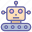 auto, cyborg, device, face, future, helper, programming 