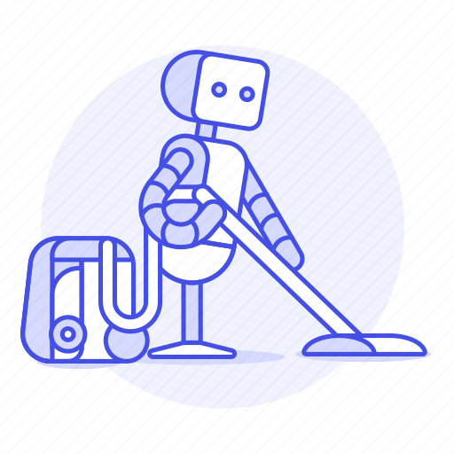 Ai, clean, cleaning, robot, vacuum icon - Download on Iconfinder