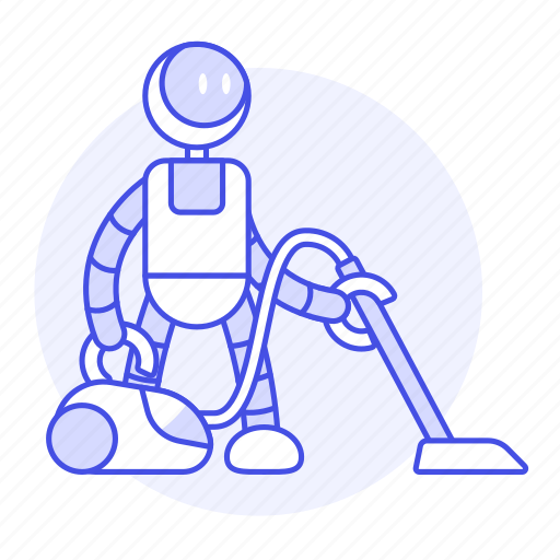 Robot, ai, cleaning, clean, vacuum icon - Download on Iconfinder