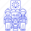 collaborate, idea, engineer, together, human, collaboration, ai, robot, working 