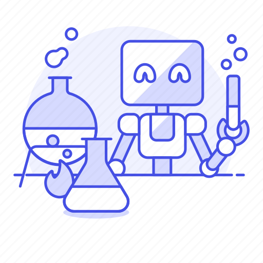 Laboratory, chemistry, lab, experiment, scientific, chemical, robot icon - Download on Iconfinder