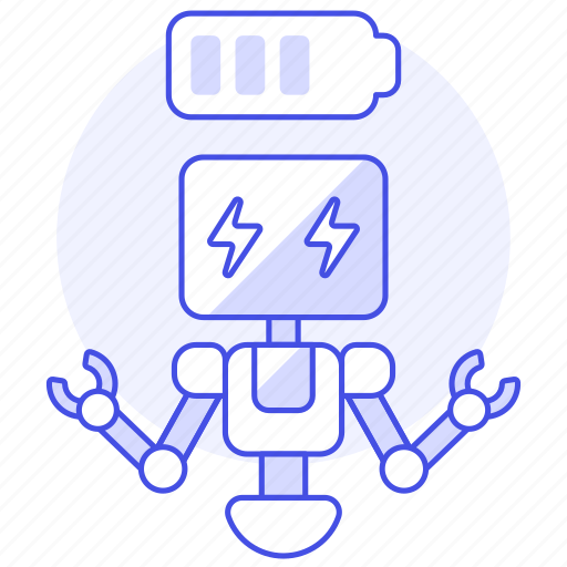 Ai, battery, bugs, charging, repairs, robot icon - Download on Iconfinder