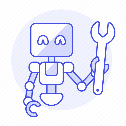 Robot, fix, technician, bugs, wrench, ai, repairs icon - Download on Iconfinder
